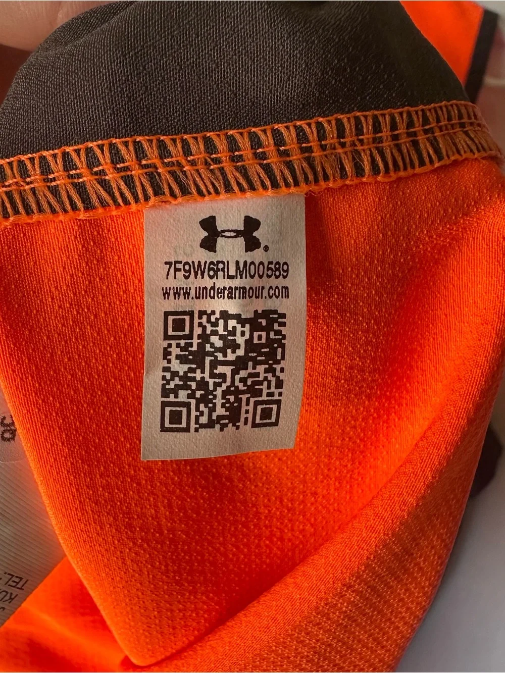 Under Armour Youth Large Blaze Orange Safety Hunting Vest YLG EUC